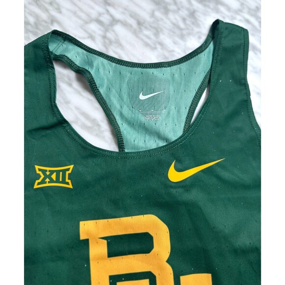 Nike Pro Elite Baylor University Running Singlet Tank Women's MEDIUM DC8104-343 - Picture 7 of 9
